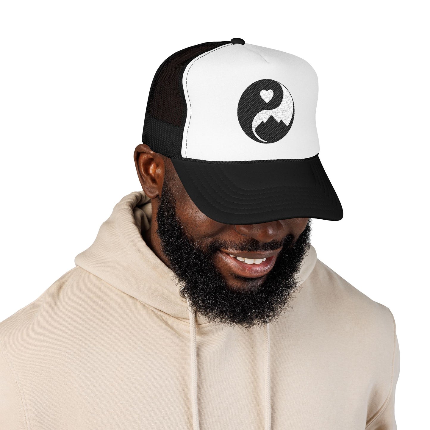 Yin Yang Trucker Hat
