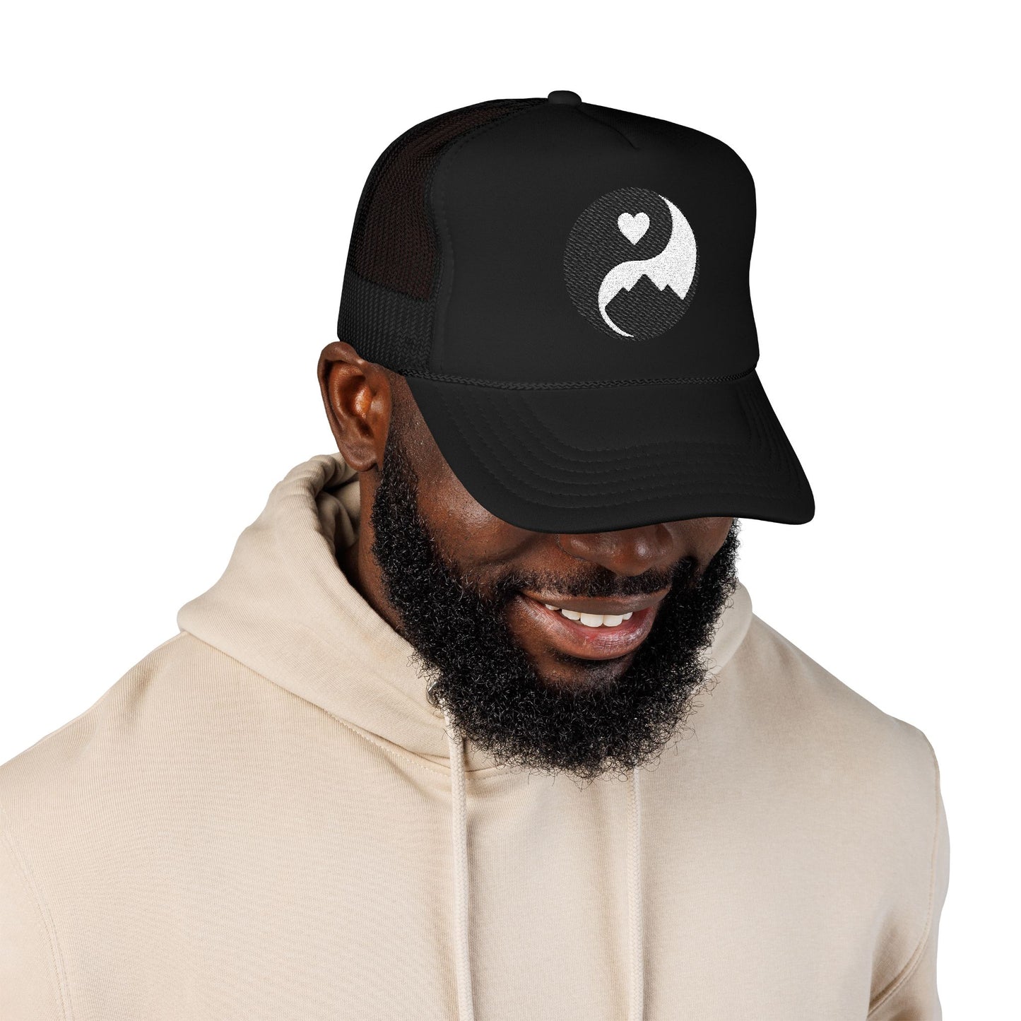 Yin Yang Trucker Hat