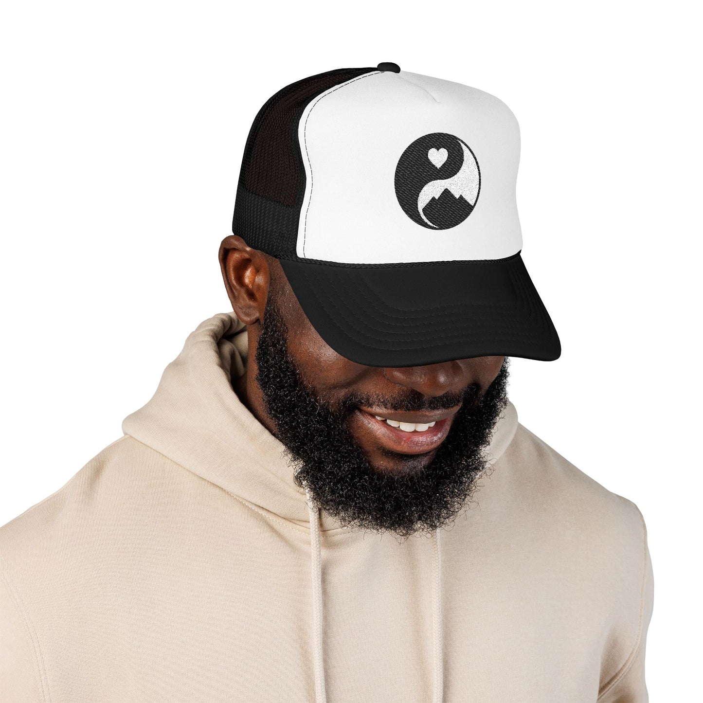 Yin Yang Trucker Hat