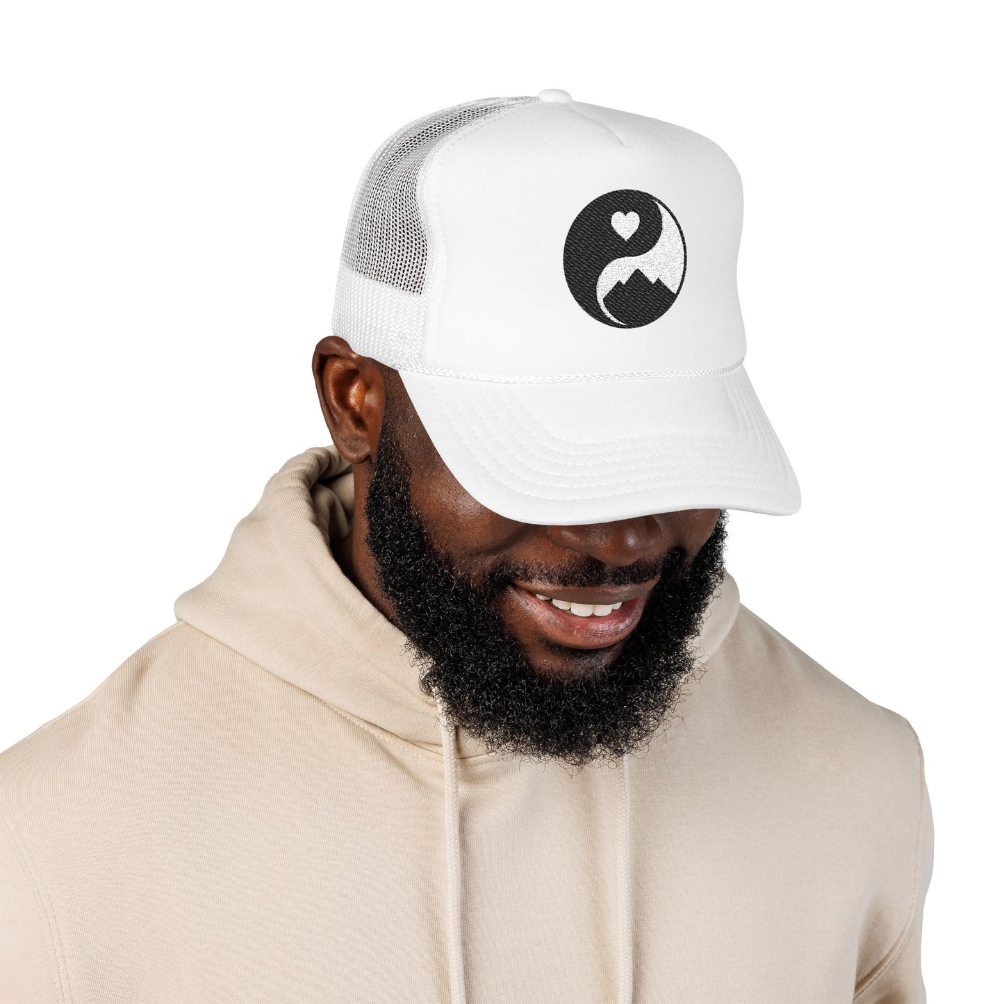Yin Yang Trucker Hat